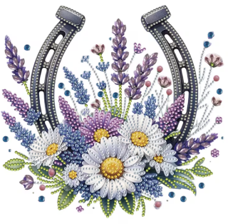 Diamond Painting Hufeisen
